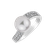 Prsteň s perlou a diamantmi Spiral Treasure2