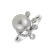 Prsteň s perlou a diamantmi Nymph Miracle2