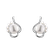Náušnice s perlou a diamantmi White Elegance2
