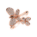 Prsteň s diamantmi Diamond Wings2