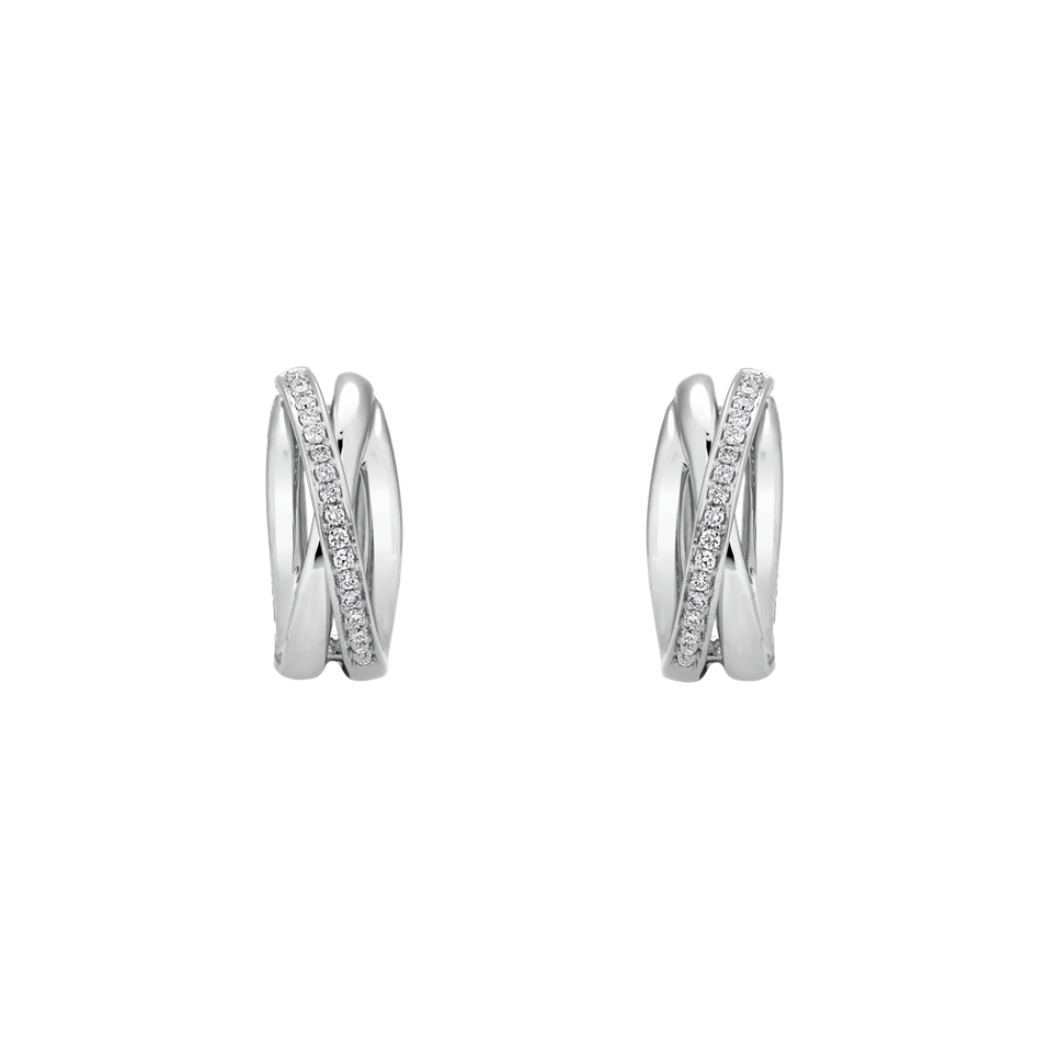 Náušnice s diamantmi Galaxy Treasure