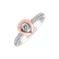 Prsteň s diamantmi Orion Tear2