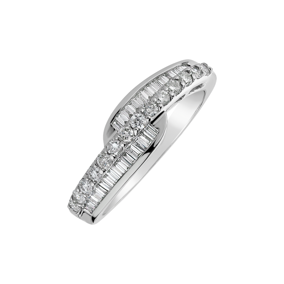 Prsteň s diamantmi Abitha