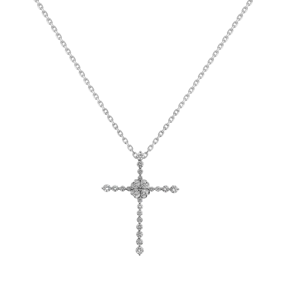 Přívěsok s diamantmi Viola Kiss