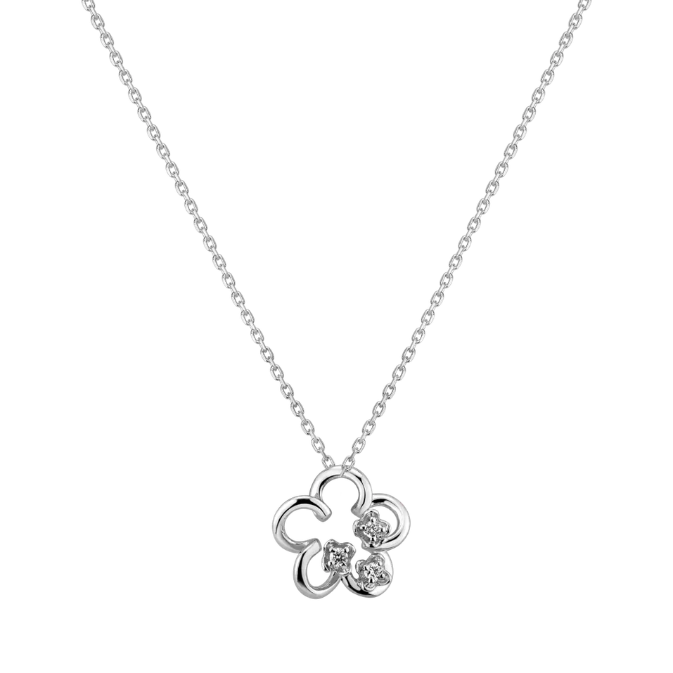 Přívěsok s diamantmi Calla