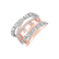 Prsteň s diamantmi Venus Mosaic2