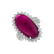 Prsteň s rubínom a diamantmi Quick Spell2