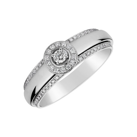 Prsteň s diamantmi Amazing Planet