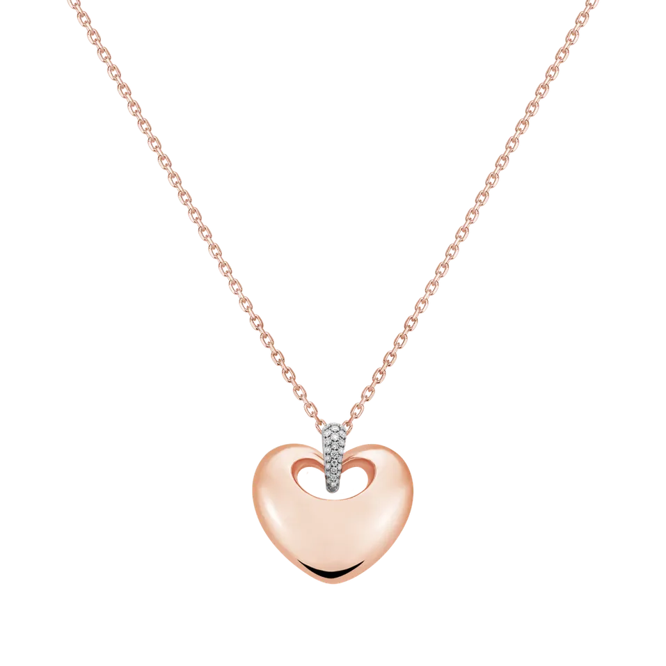 Přívěsok s diamantmi Love Mania