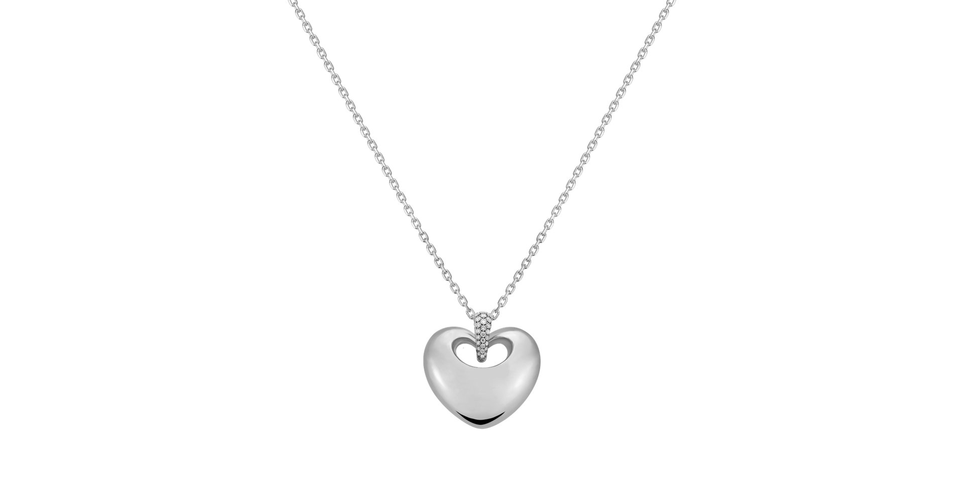 Přívěsok s diamantmi Love Mania