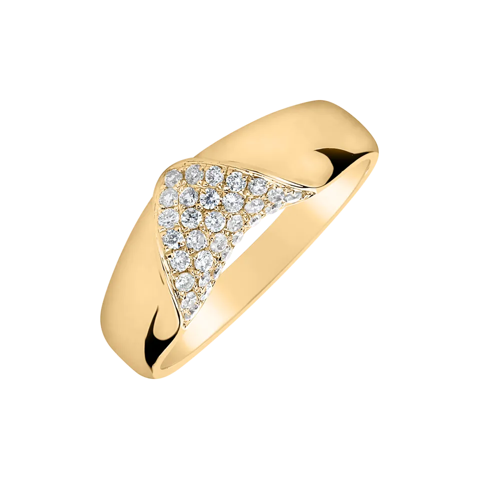 Prsteň s diamantmi Galaxy Romance