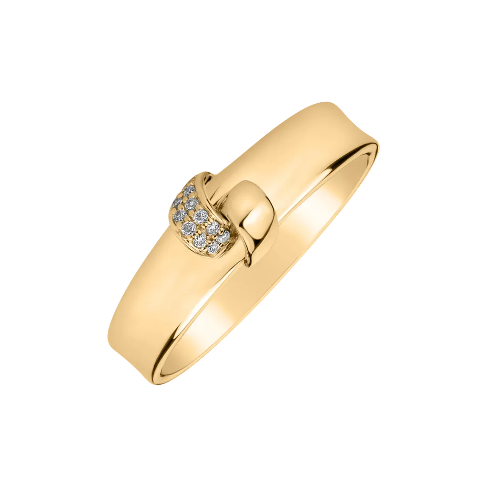Prsteň s diamantmi Sparkling Bond