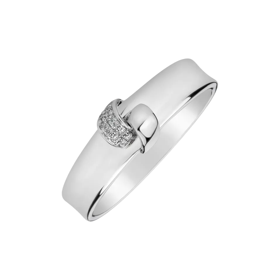 Prsteň s diamantmi Sparkling Bond