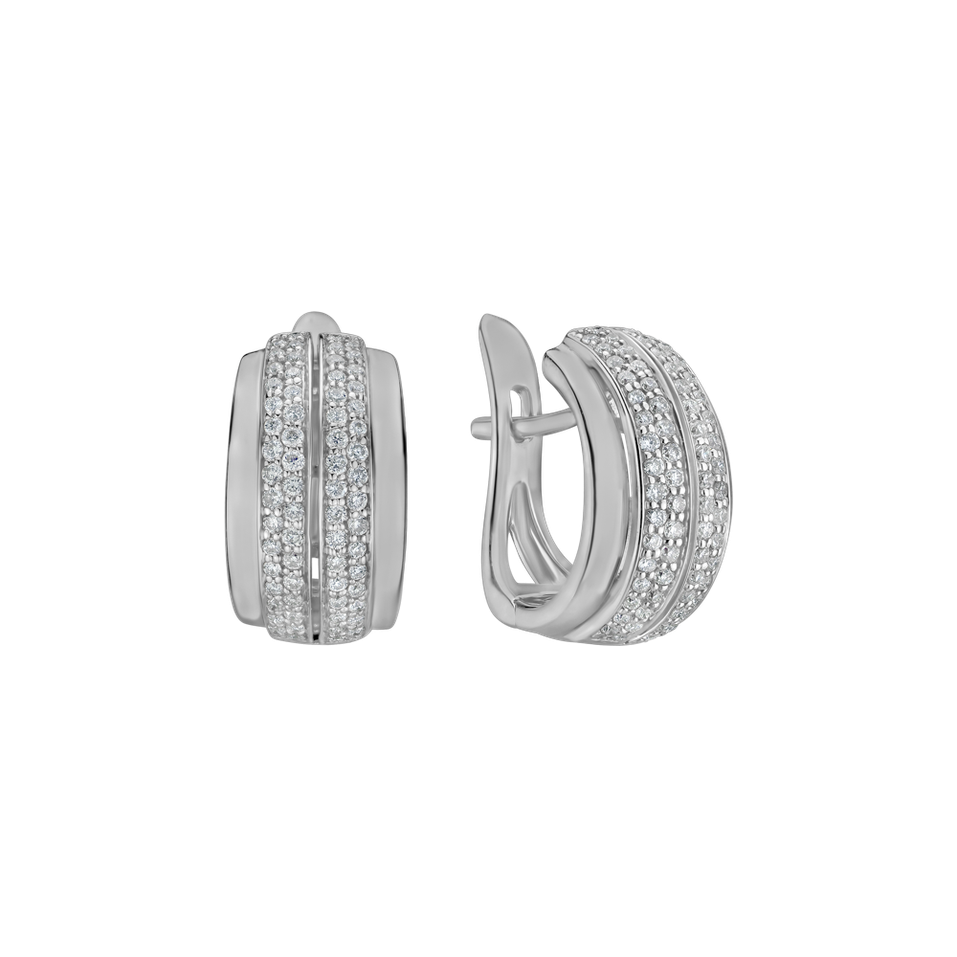 Náušnice s diamantmi Amazing Secret