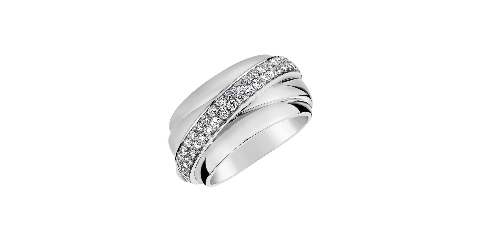 Prsteň s diamantmi Starshine Glam