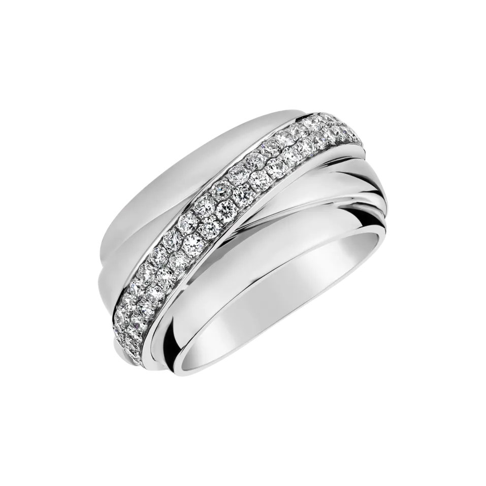 Prsteň s diamantmi Starshine Glam