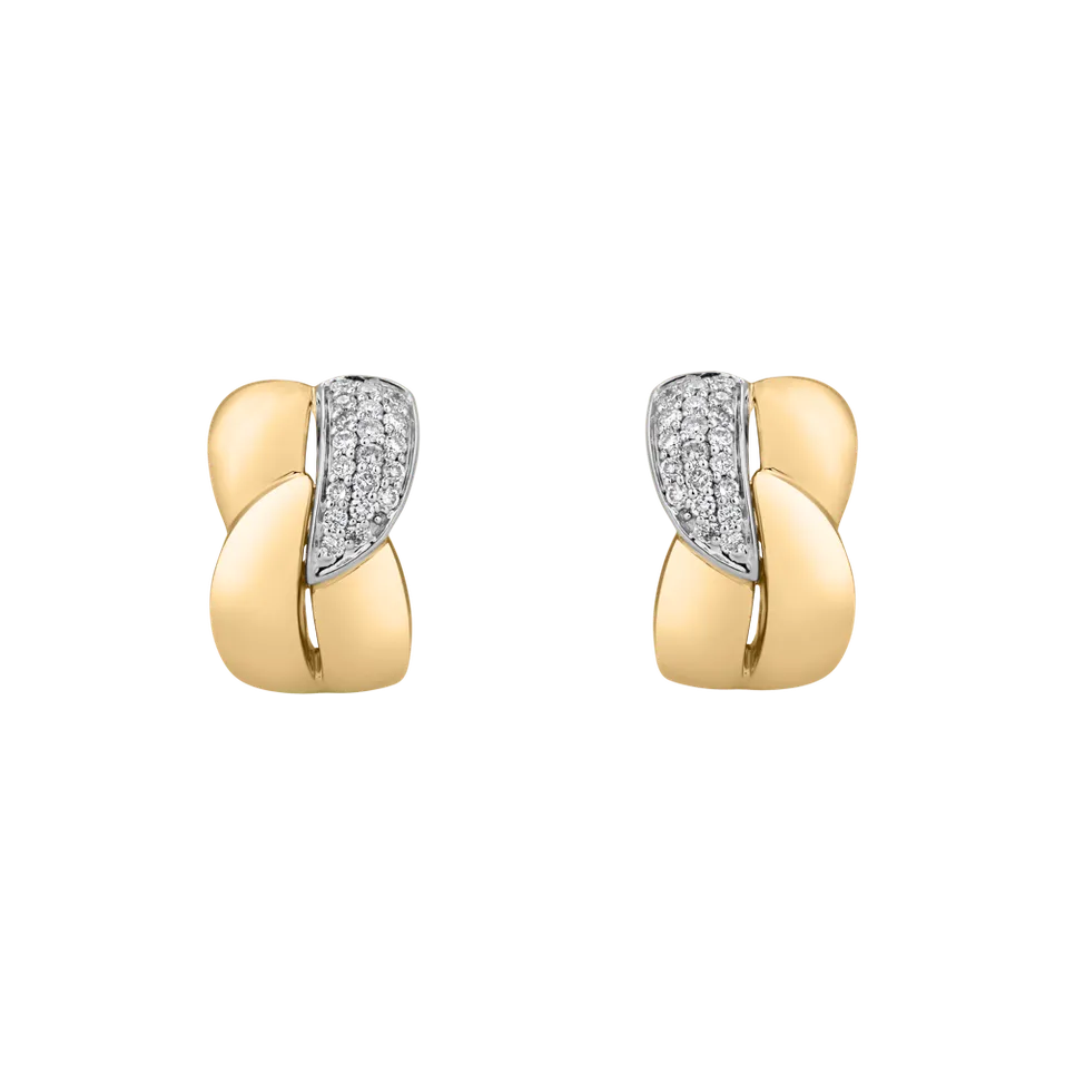 Náušnice s diamantmi Orion Treasure