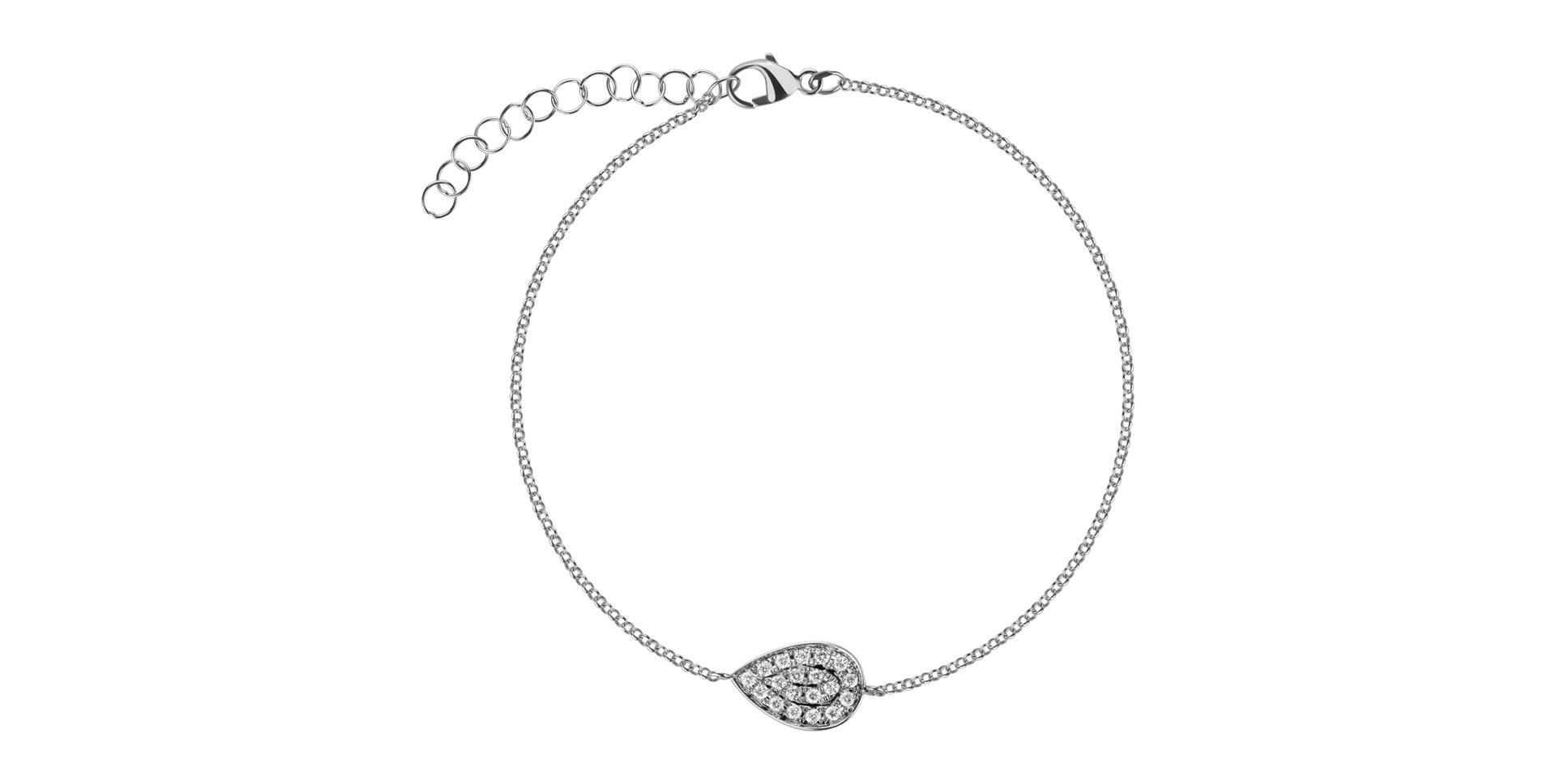 Náramok s diamantmi Shiny Skyline