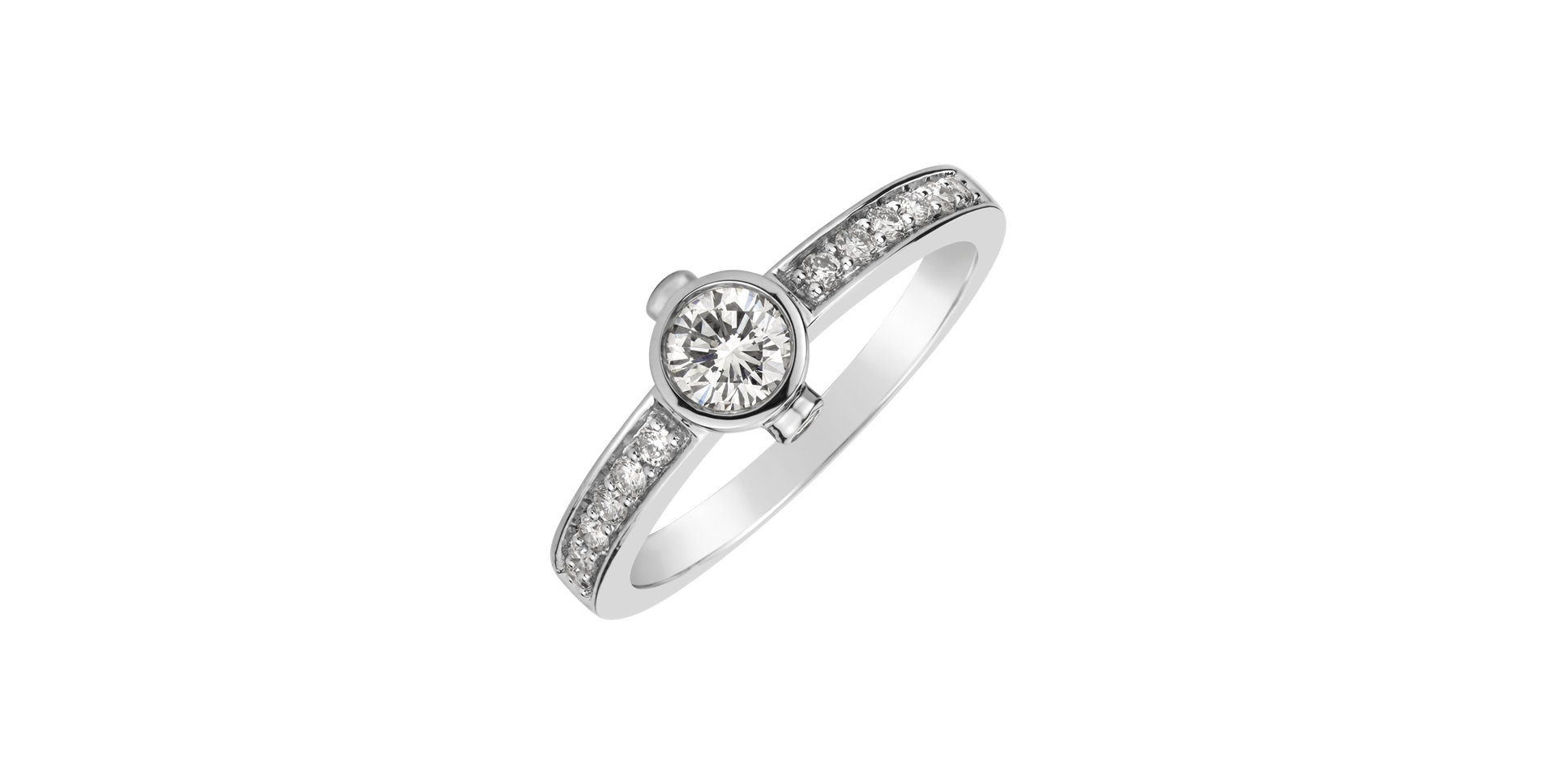 Prsteň s diamantmi Glamour of Hope