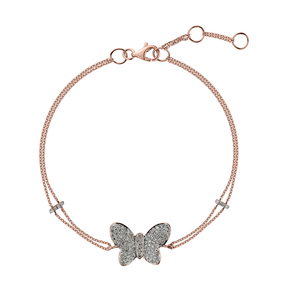 Náramok s diamantmi Fancy Wings