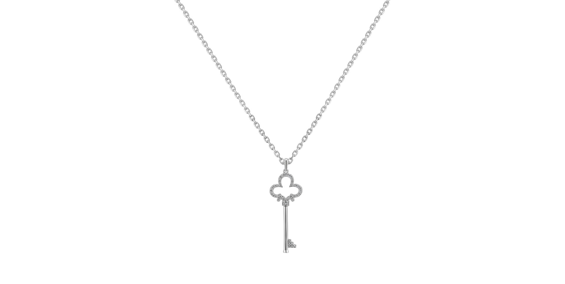 Přívěsok s diamantmi Worlds Key