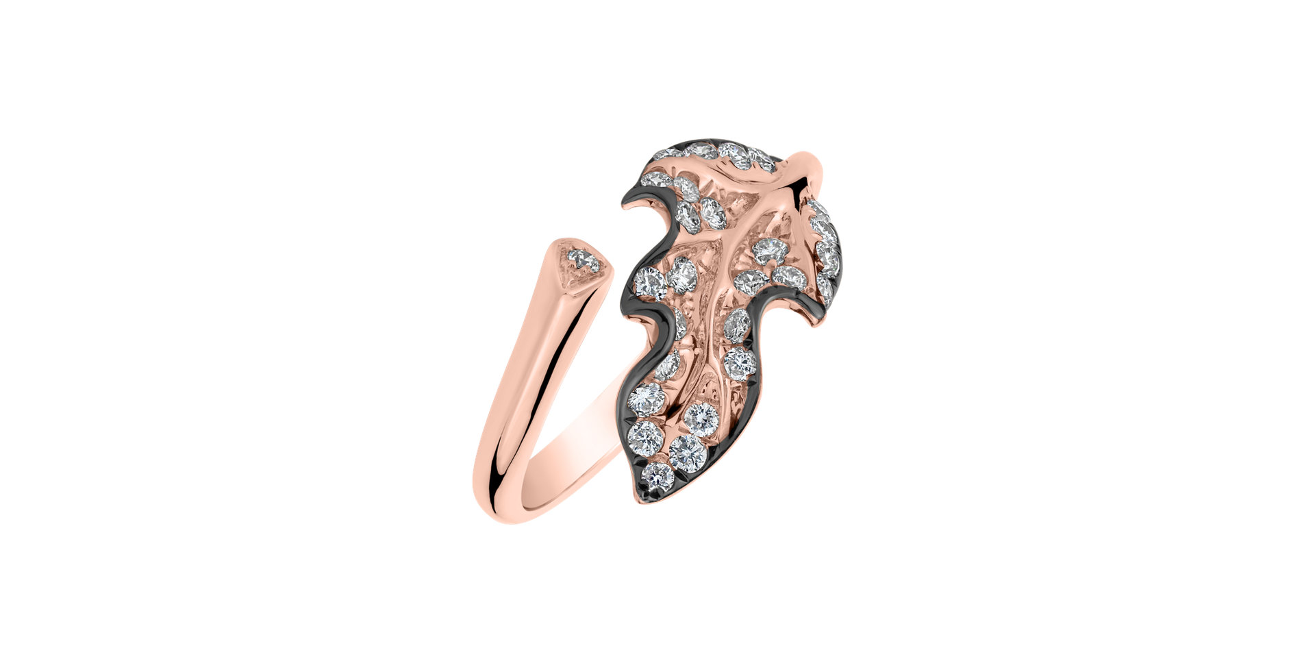 Prsteň s diamantmi Autumn Miracle