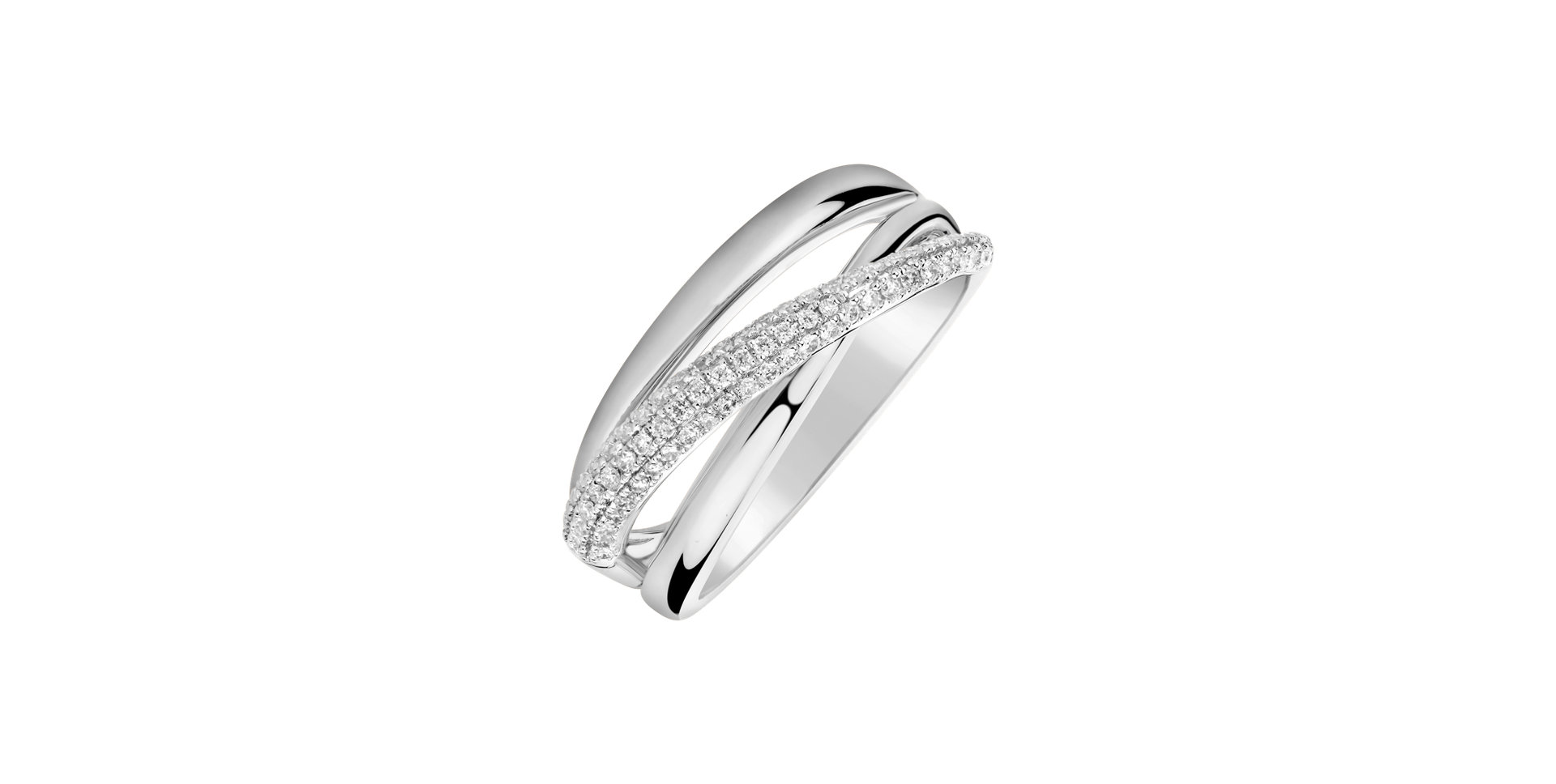 Prsteň s diamantmi Royal Labyrinth