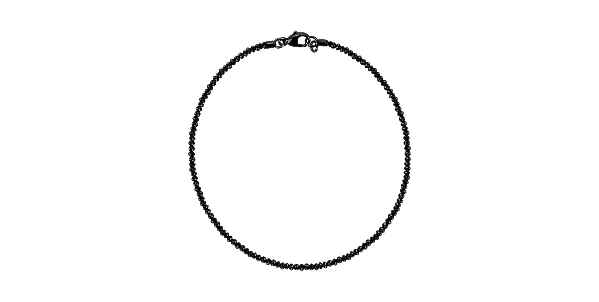 Náramok s čiernymi diamantmi Darkness