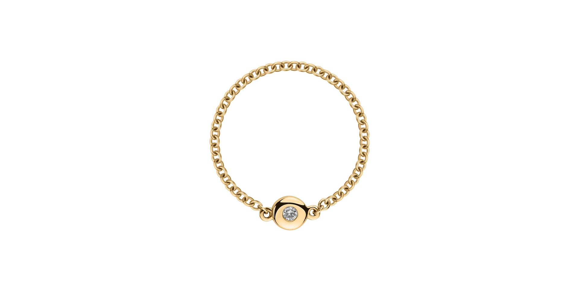 Prsteň s diamantom Moonlight Space