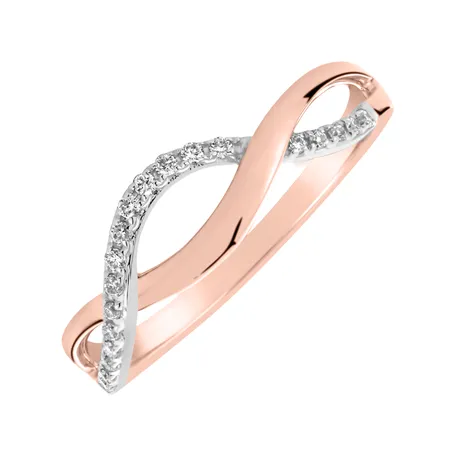 Prsteň s diamantmi Lucid Elegance