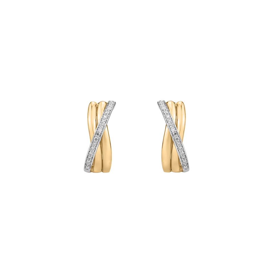 Náušnice s diamantmi Arachné Heaven