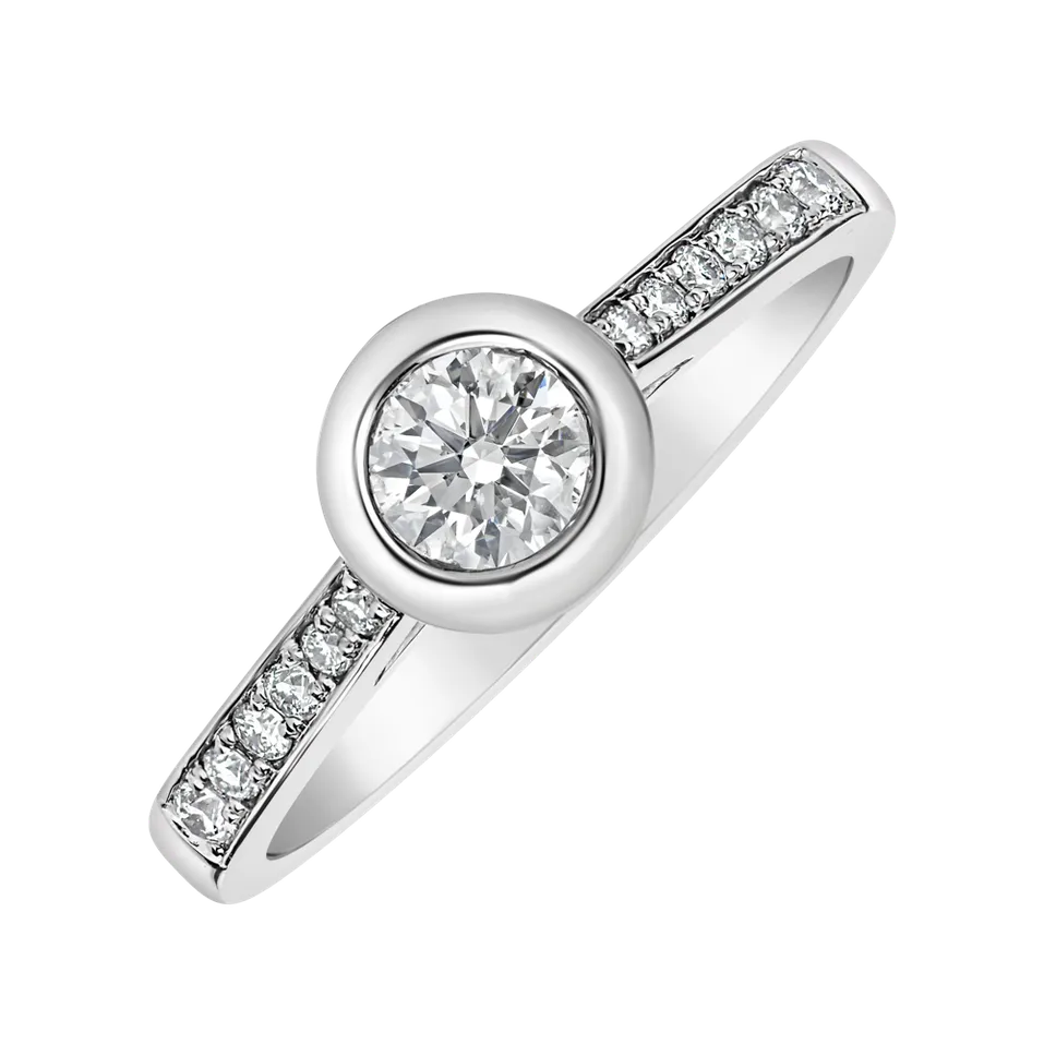 Prsteň s diamantmi Space Love