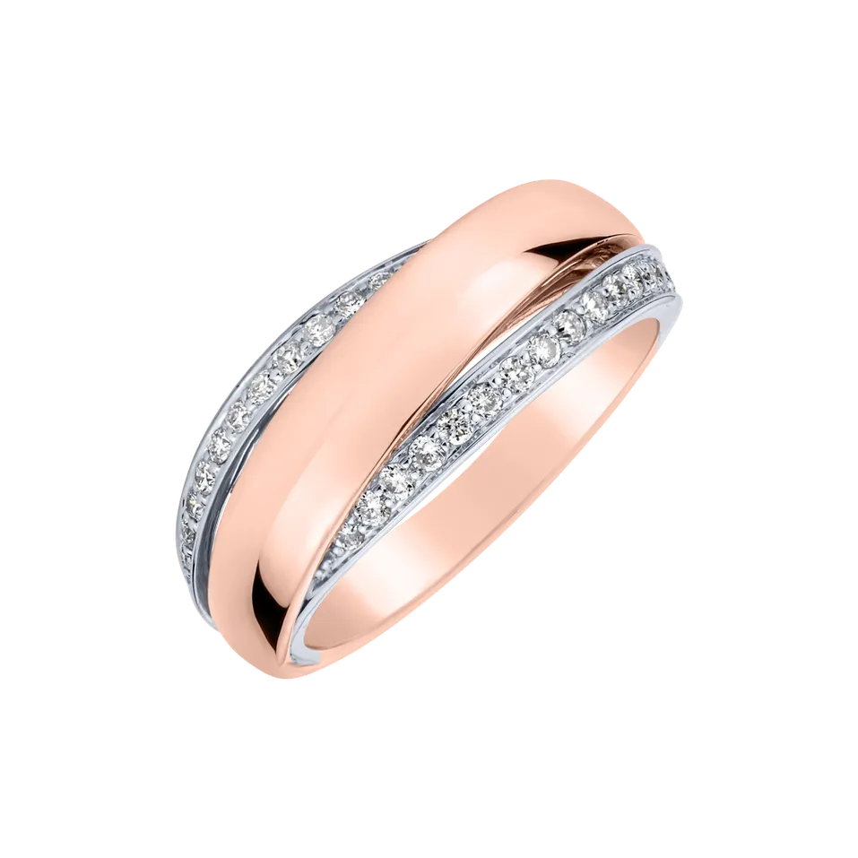 Prsteň s diamantmi Delicate Andromeda