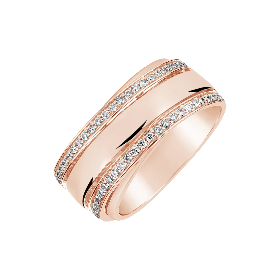Prsteň s diamantmi Charming Andromeda