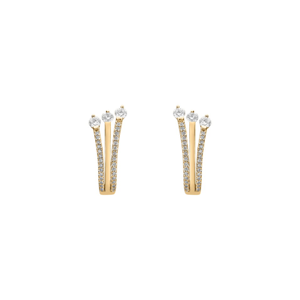 Náušnice s diamantmi Dream Secret