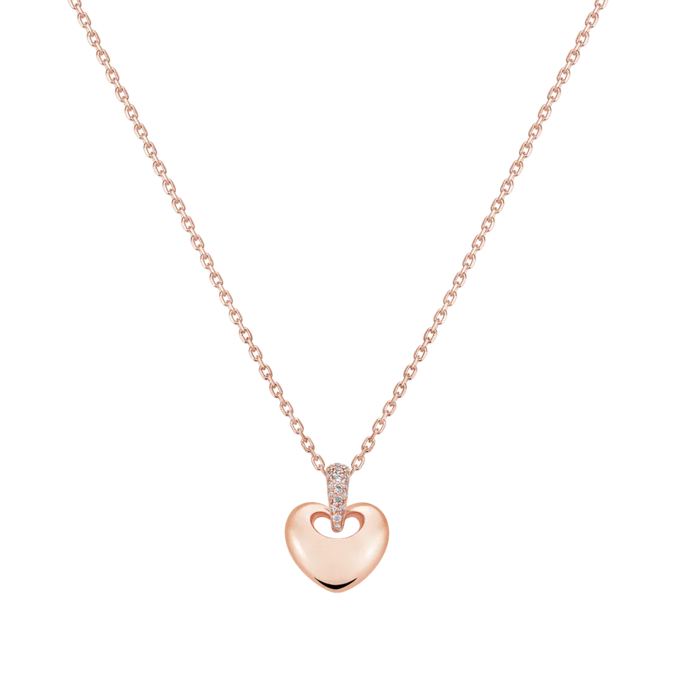 Přívěsok s diamantmi Love Mania