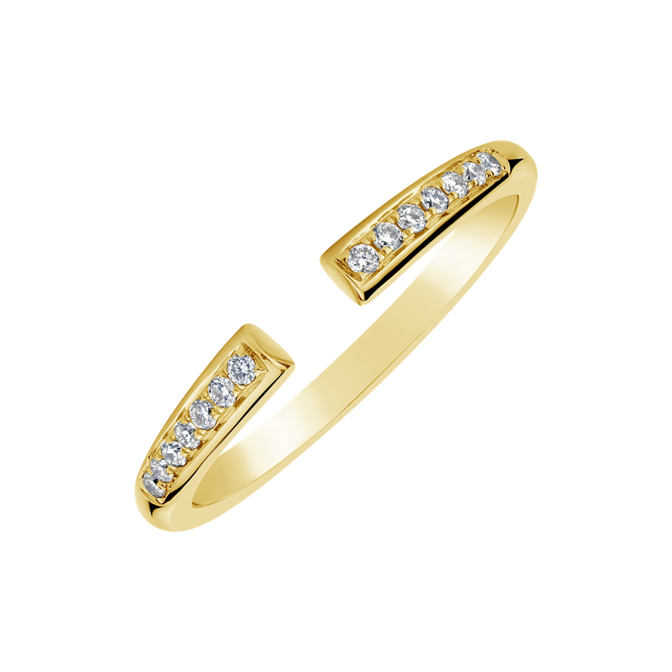 Prsteň s diamantmi Eleanor