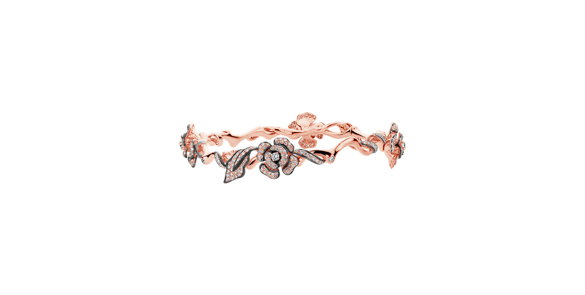 Náramok s diamantmi Diabolical Rose