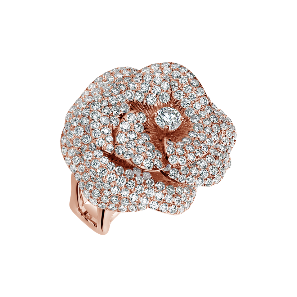 Prsteň s diamantmi Jacqueline