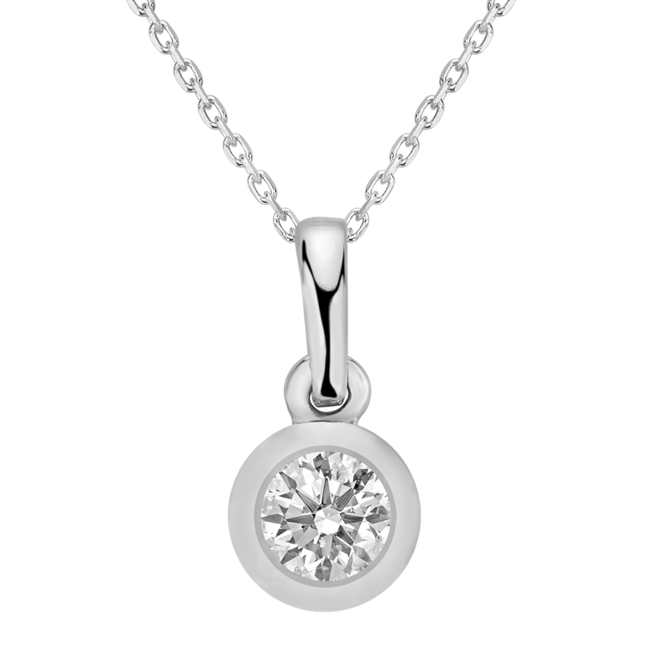 Prívesok s diamantom Dots