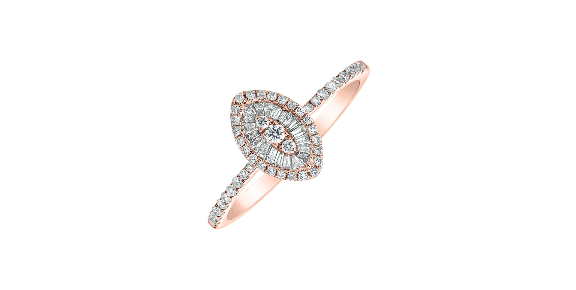 Prsteň s diamantmi Cupid Miracle