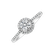 Prsteň s diamantmi Frost Queen2