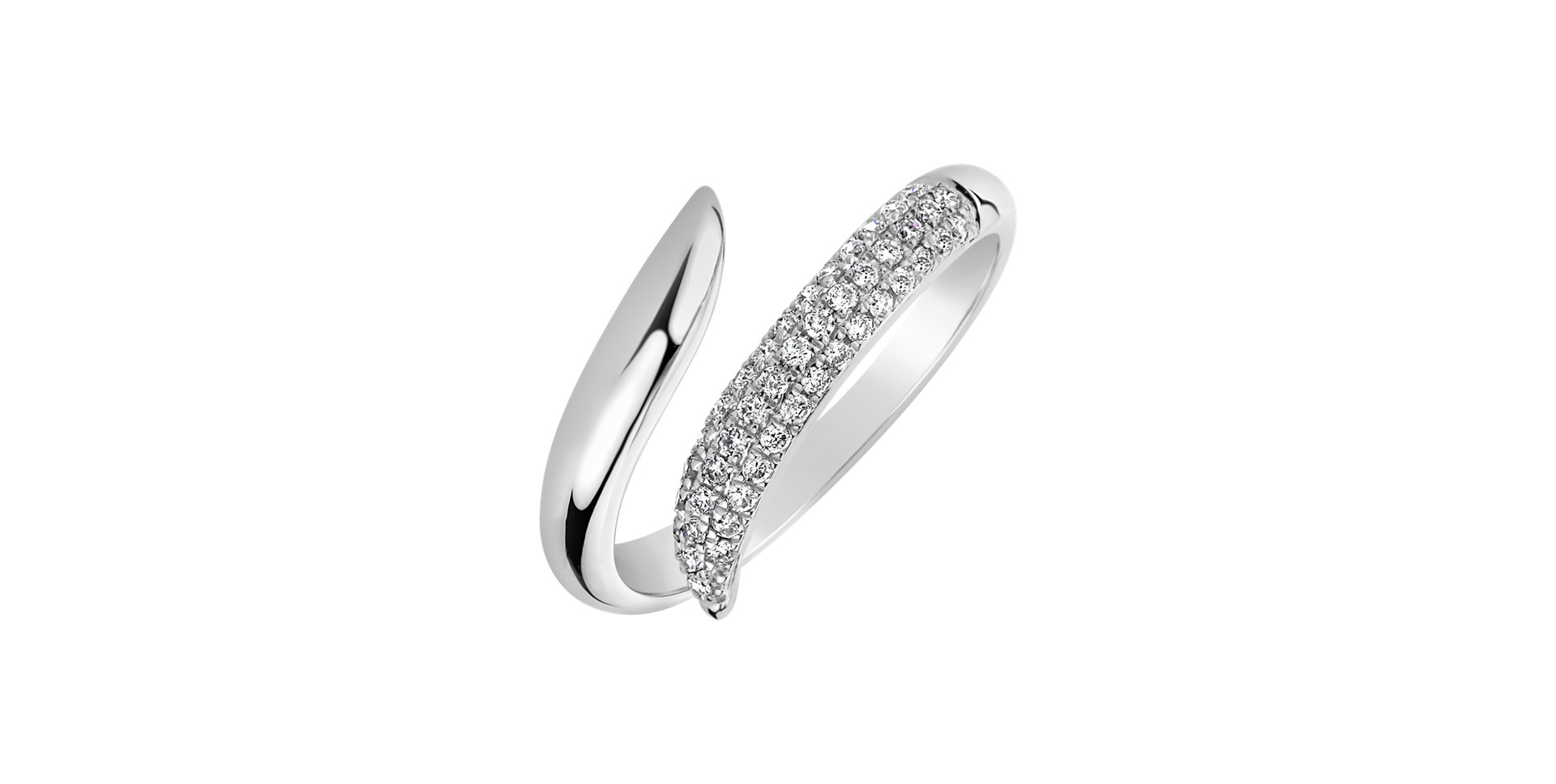 Prsteň s diamantmi Diamond Ray