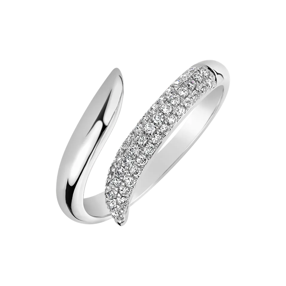 Prsteň s diamantmi Diamond Ray