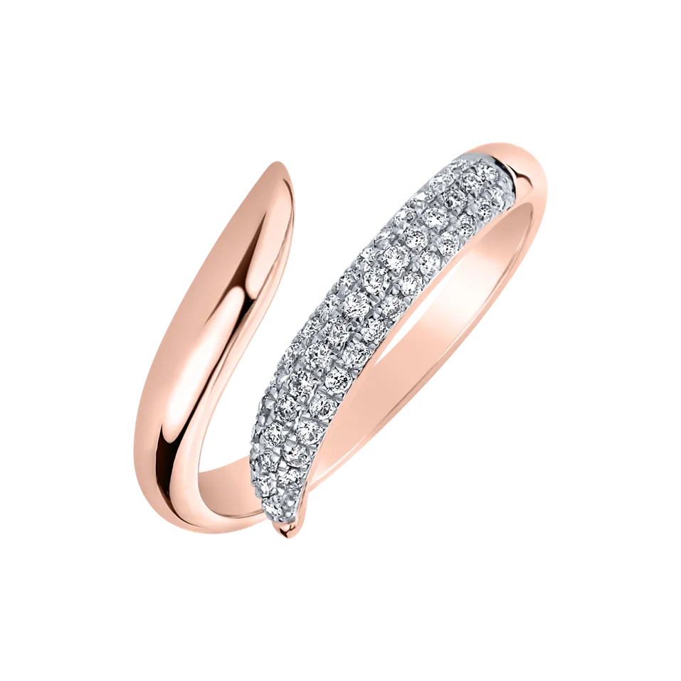 Prsteň s diamantmi Diamond Ray