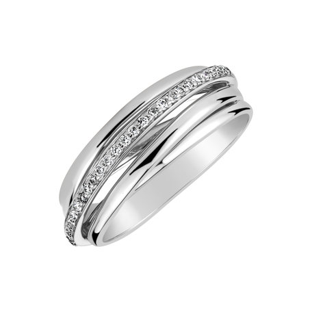 Prsteň s diamantmi Vesper Galaxy