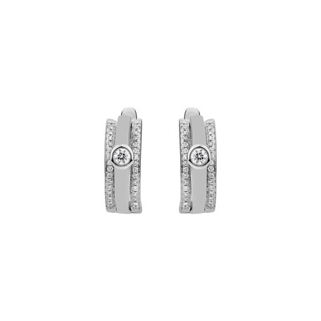 Náušnice s diamantmi Fairytale Sparkle