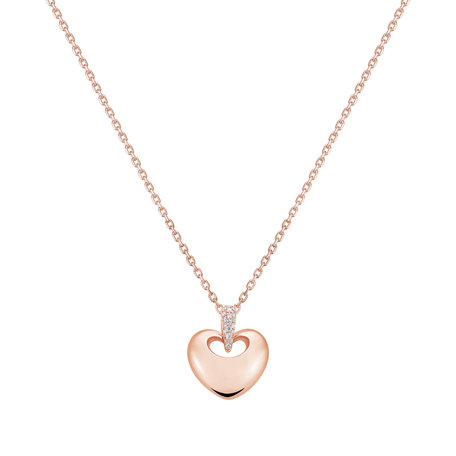Přívěsok s diamantmi Love Mania