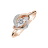 Prsteň s diamantmi Universe of Elegance2