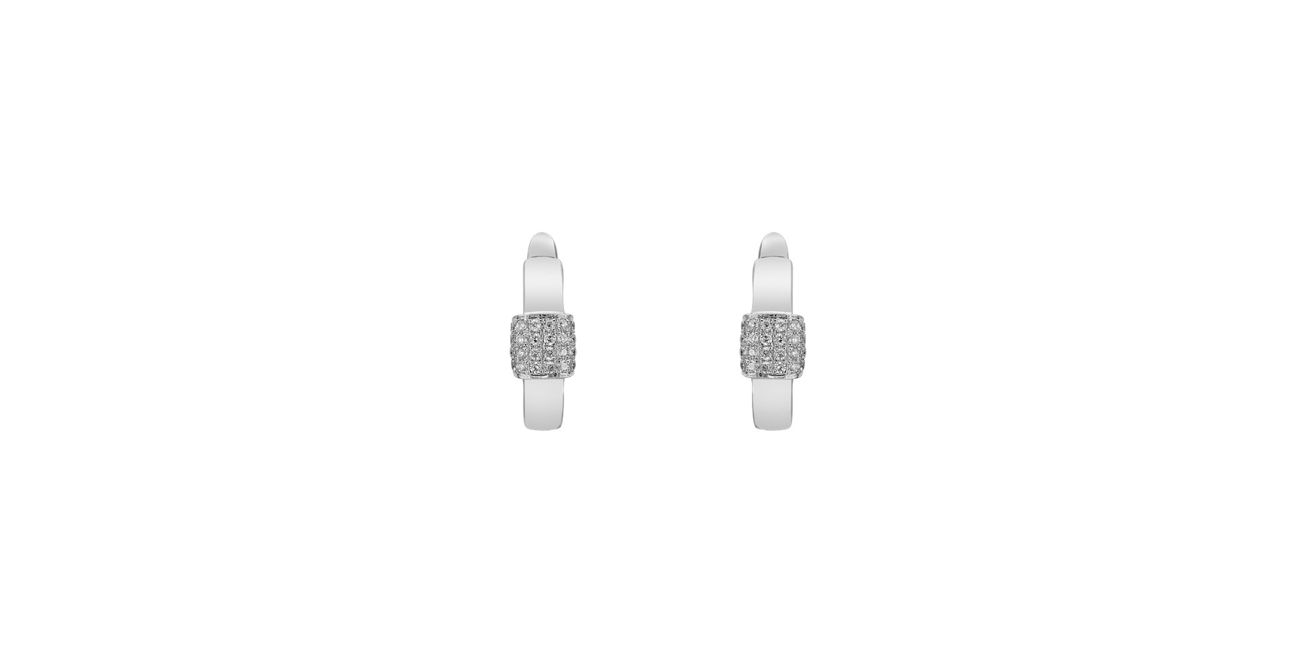 Náušnice s diamantmi Miracle Sparkle
